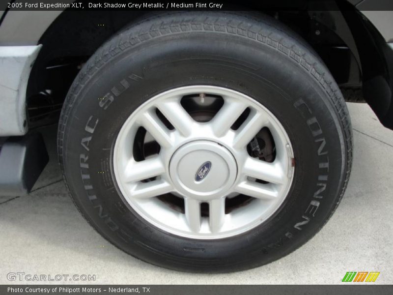 Dark Shadow Grey Metallic / Medium Flint Grey 2005 Ford Expedition XLT