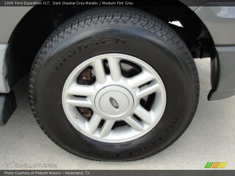 Dark Shadow Grey Metallic / Medium Flint Grey 2005 Ford Expedition XLT