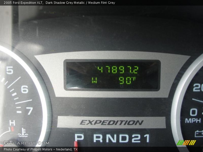 Dark Shadow Grey Metallic / Medium Flint Grey 2005 Ford Expedition XLT