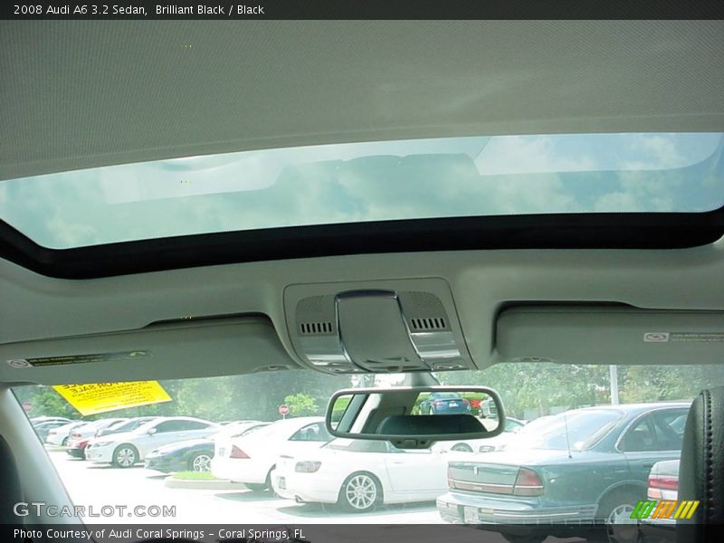 Brilliant Black / Black 2008 Audi A6 3.2 Sedan