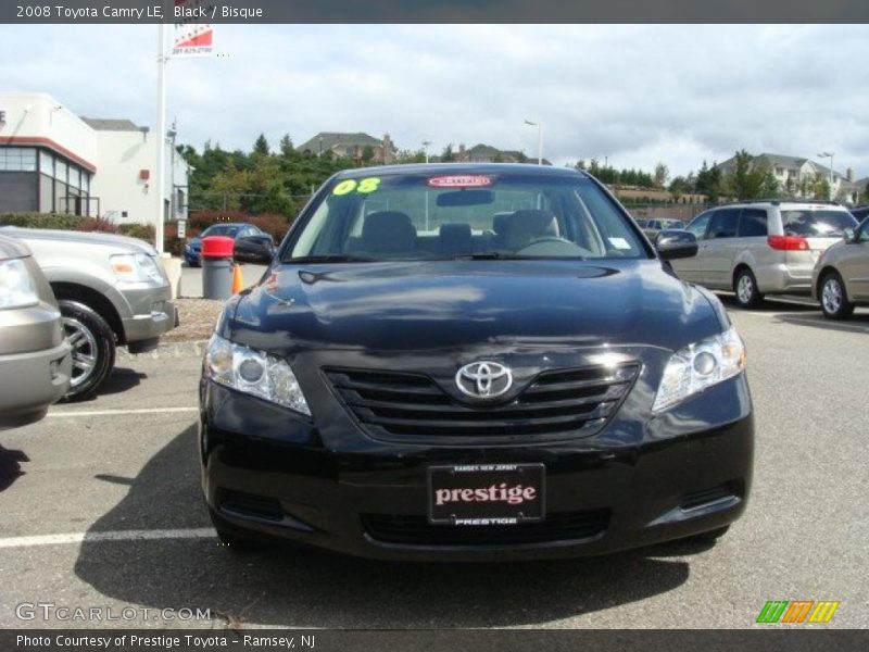Black / Bisque 2008 Toyota Camry LE
