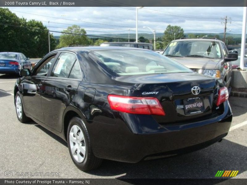 Black / Bisque 2008 Toyota Camry LE