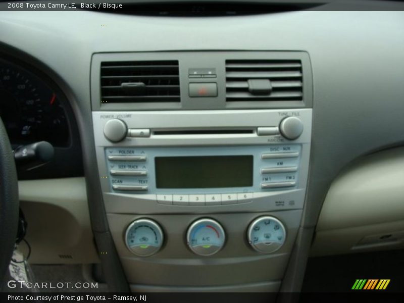 Black / Bisque 2008 Toyota Camry LE