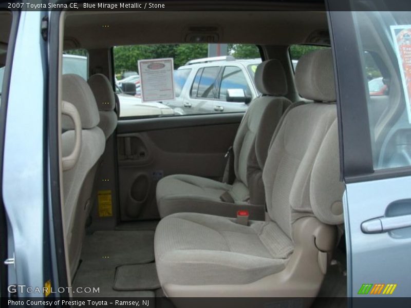 Blue Mirage Metallic / Stone 2007 Toyota Sienna CE