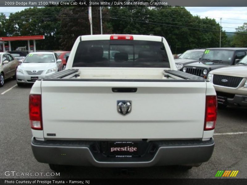 Stone White / Dark Slate/Medium Graystone 2009 Dodge Ram 1500 TRX4 Crew Cab 4x4