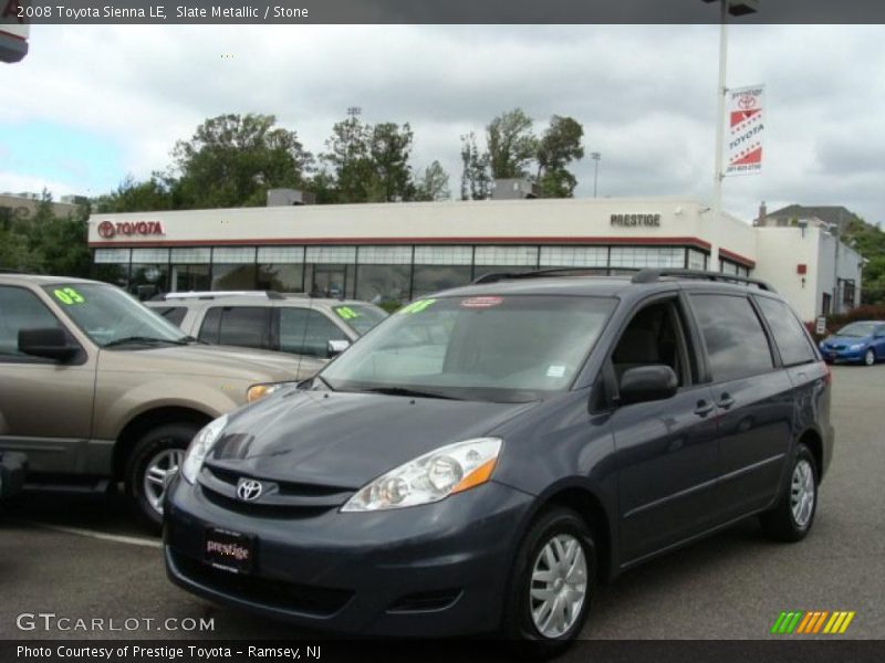 Slate Metallic / Stone 2008 Toyota Sienna LE
