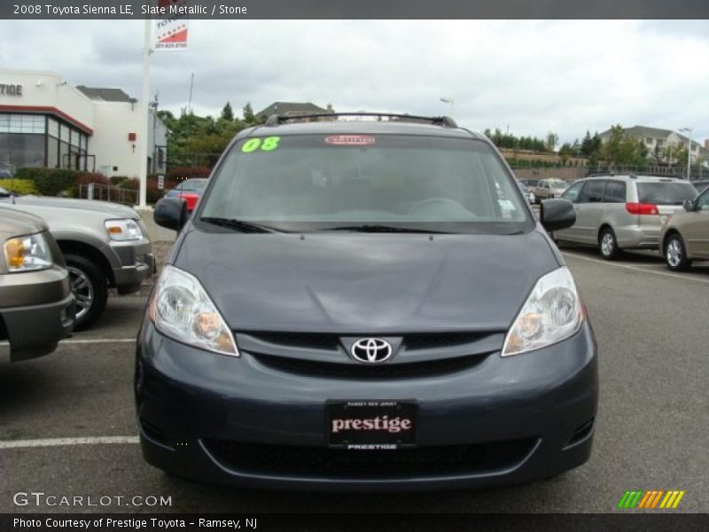Slate Metallic / Stone 2008 Toyota Sienna LE