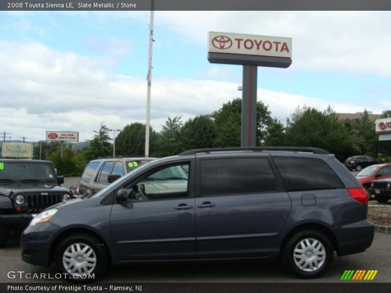 Slate Metallic / Stone 2008 Toyota Sienna LE