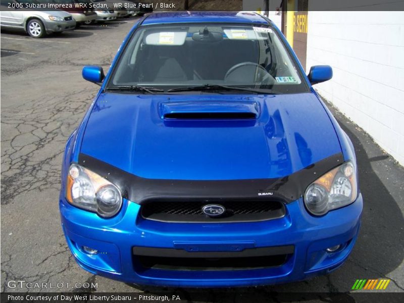 WR Blue Pearl / Black 2005 Subaru Impreza WRX Sedan
