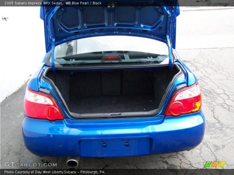 WR Blue Pearl / Black 2005 Subaru Impreza WRX Sedan