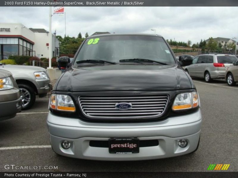 Black/Silver Metallic / Black/Silver 2003 Ford F150 Harley-Davidson SuperCrew