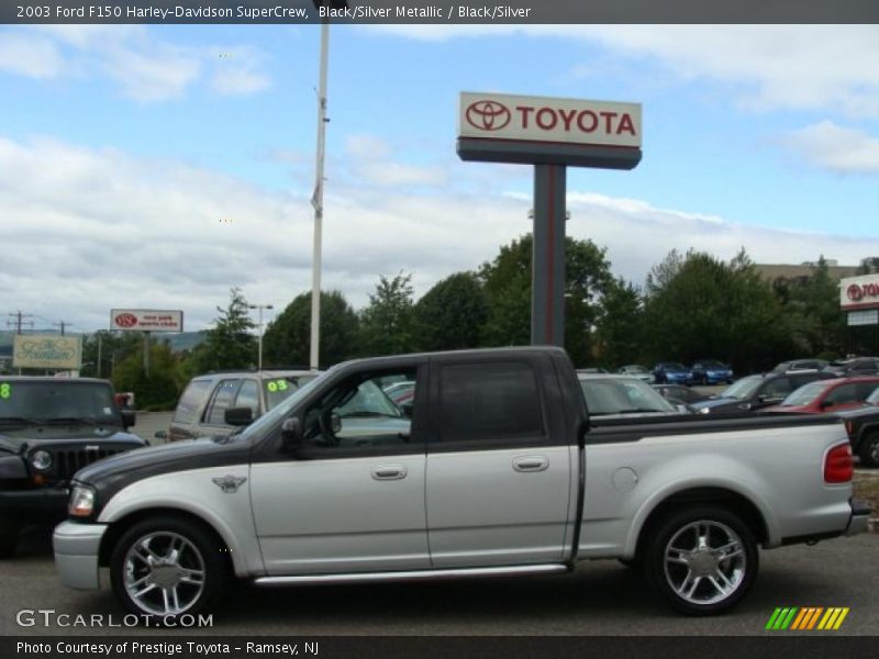 Black/Silver Metallic / Black/Silver 2003 Ford F150 Harley-Davidson SuperCrew