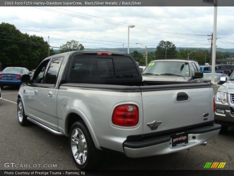 Black/Silver Metallic / Black/Silver 2003 Ford F150 Harley-Davidson SuperCrew