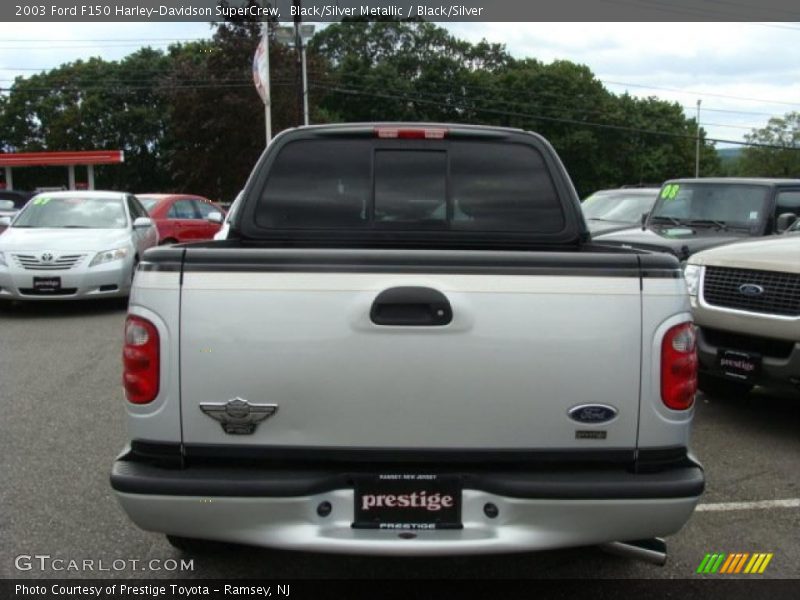 Black/Silver Metallic / Black/Silver 2003 Ford F150 Harley-Davidson SuperCrew