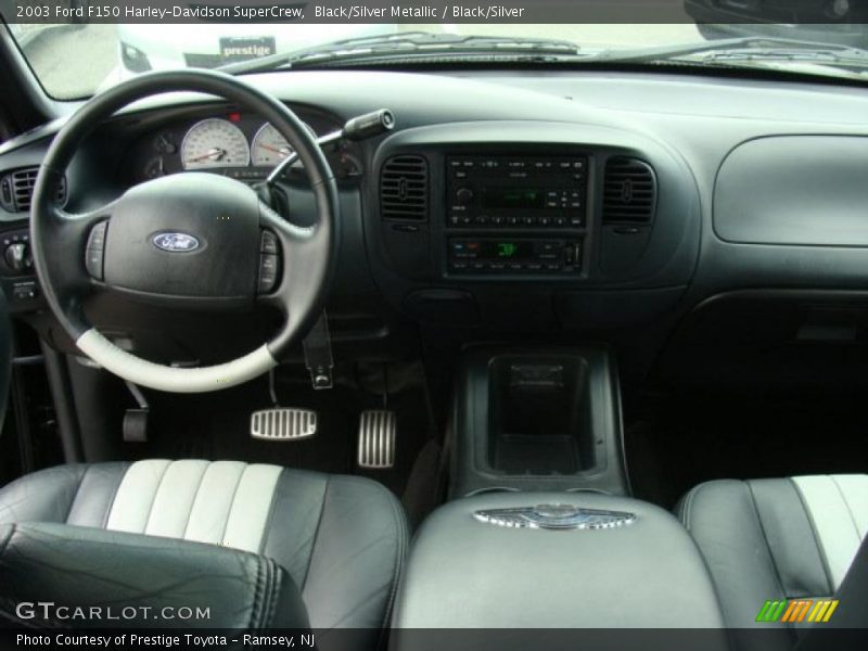 Black/Silver Metallic / Black/Silver 2003 Ford F150 Harley-Davidson SuperCrew