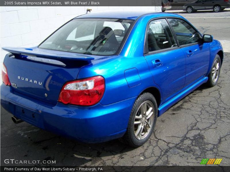 WR Blue Pearl / Black 2005 Subaru Impreza WRX Sedan