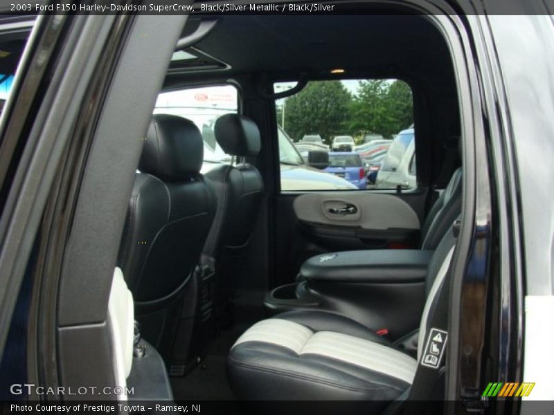 Black/Silver Metallic / Black/Silver 2003 Ford F150 Harley-Davidson SuperCrew