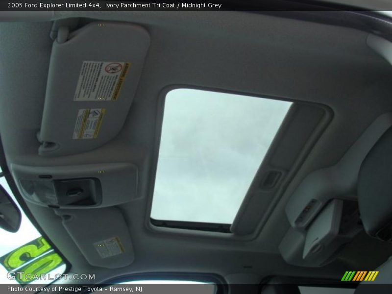 Ivory Parchment Tri Coat / Midnight Grey 2005 Ford Explorer Limited 4x4