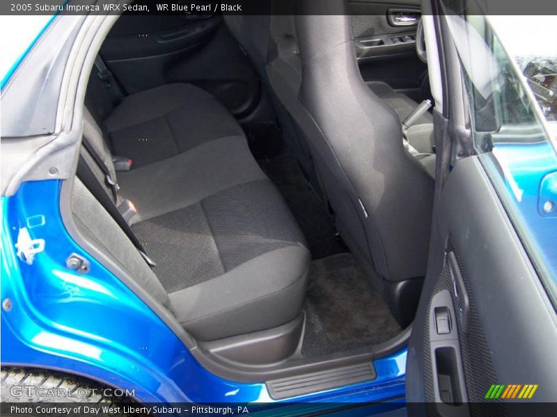 WR Blue Pearl / Black 2005 Subaru Impreza WRX Sedan