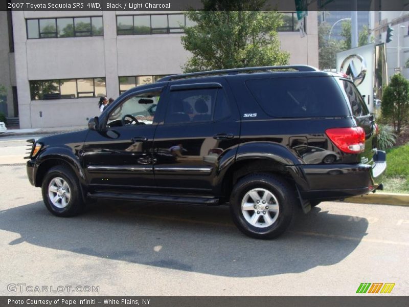 Black / Light Charcoal 2007 Toyota Sequoia SR5 4WD