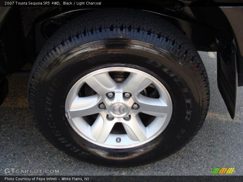 Black / Light Charcoal 2007 Toyota Sequoia SR5 4WD