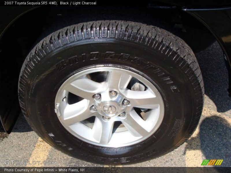 Black / Light Charcoal 2007 Toyota Sequoia SR5 4WD