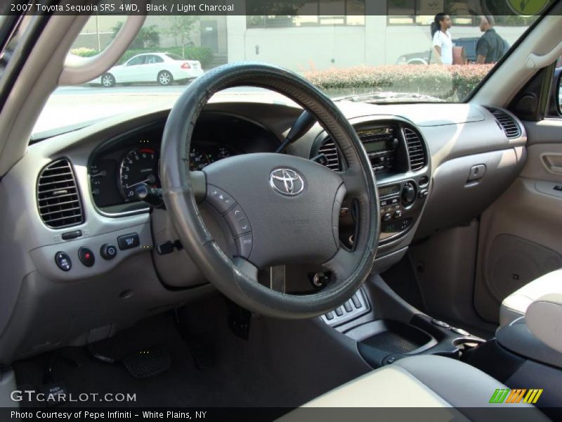 Black / Light Charcoal 2007 Toyota Sequoia SR5 4WD