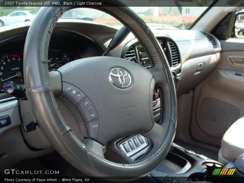 Black / Light Charcoal 2007 Toyota Sequoia SR5 4WD