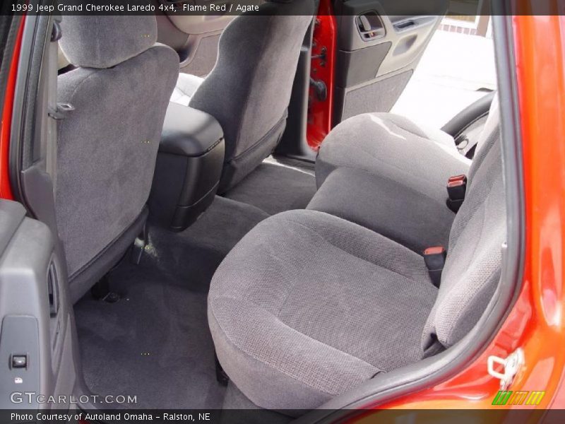 Flame Red / Agate 1999 Jeep Grand Cherokee Laredo 4x4