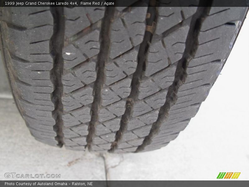 Flame Red / Agate 1999 Jeep Grand Cherokee Laredo 4x4