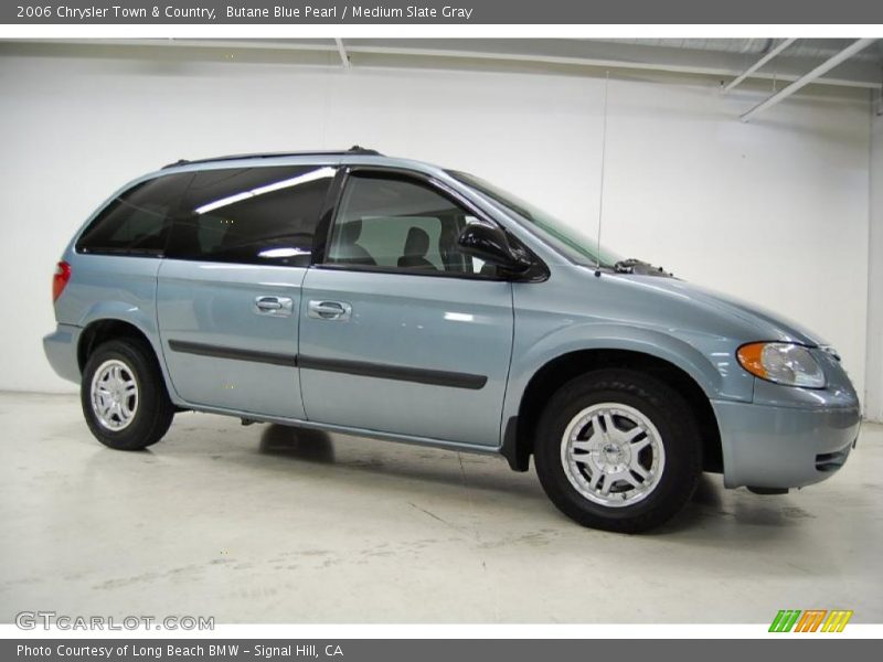 Butane Blue Pearl / Medium Slate Gray 2006 Chrysler Town & Country