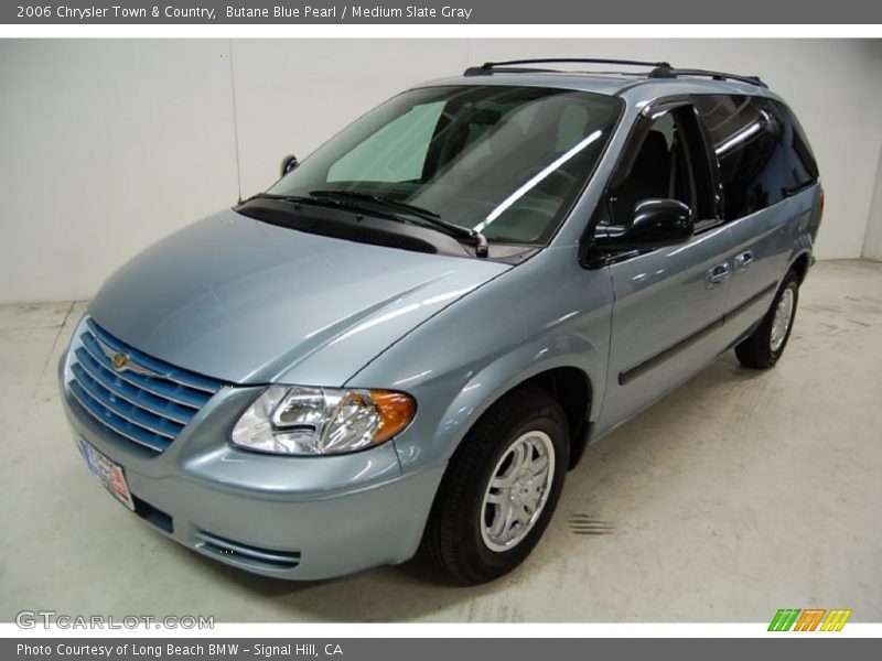 Butane Blue Pearl / Medium Slate Gray 2006 Chrysler Town & Country