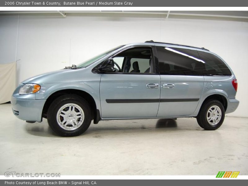 Butane Blue Pearl / Medium Slate Gray 2006 Chrysler Town & Country
