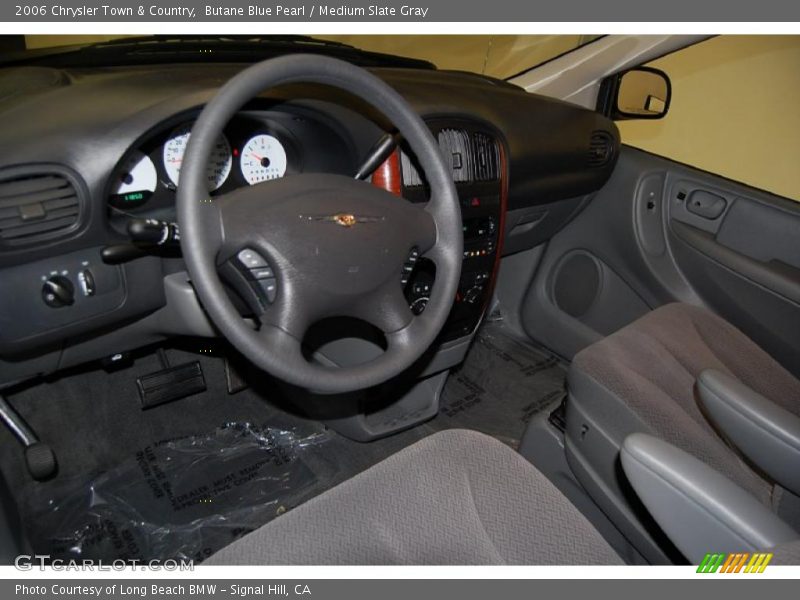 Butane Blue Pearl / Medium Slate Gray 2006 Chrysler Town & Country