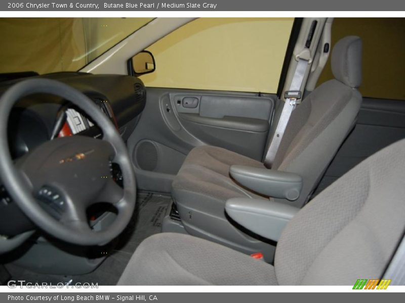 Butane Blue Pearl / Medium Slate Gray 2006 Chrysler Town & Country