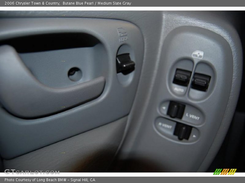 Butane Blue Pearl / Medium Slate Gray 2006 Chrysler Town & Country