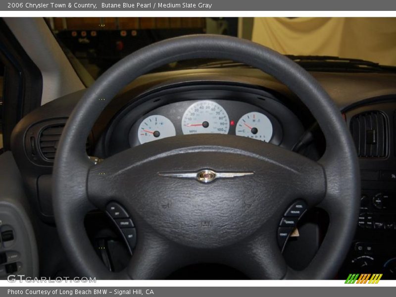 Butane Blue Pearl / Medium Slate Gray 2006 Chrysler Town & Country