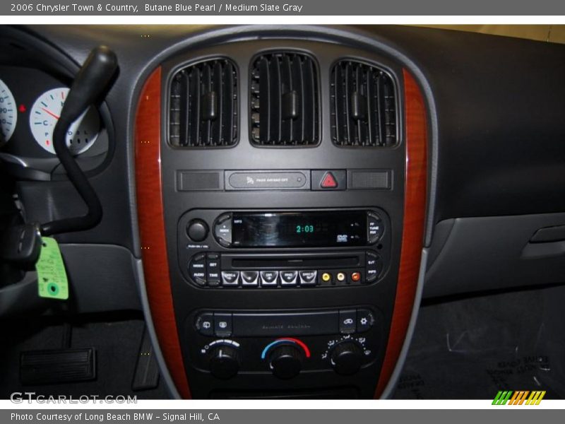 Butane Blue Pearl / Medium Slate Gray 2006 Chrysler Town & Country
