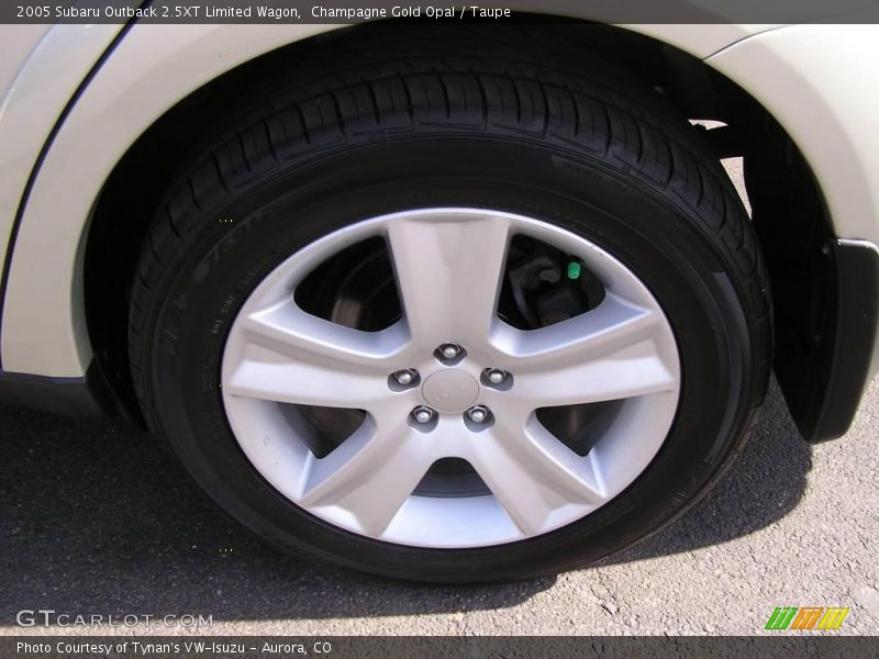 Champagne Gold Opal / Taupe 2005 Subaru Outback 2.5XT Limited Wagon