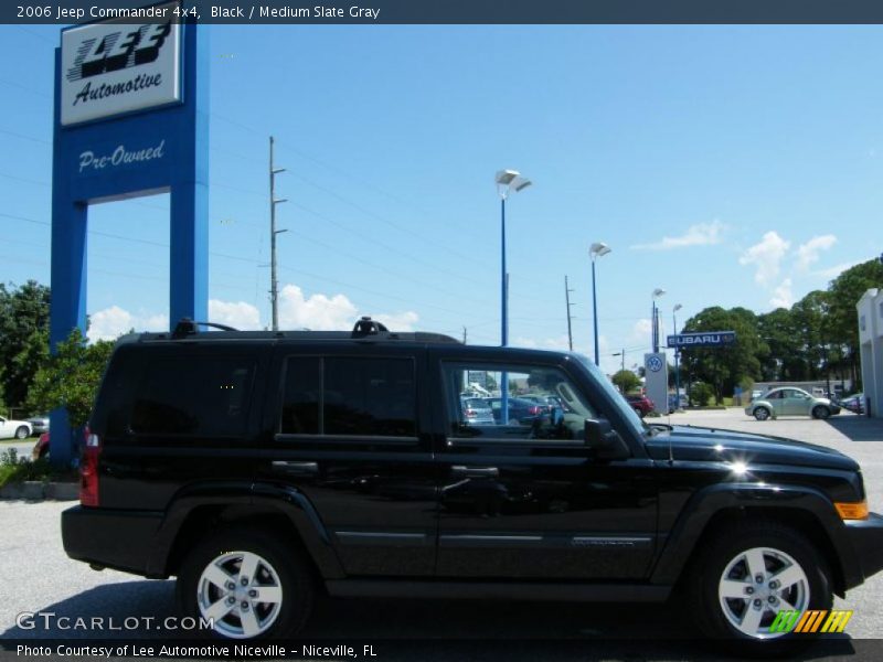 Black / Medium Slate Gray 2006 Jeep Commander 4x4
