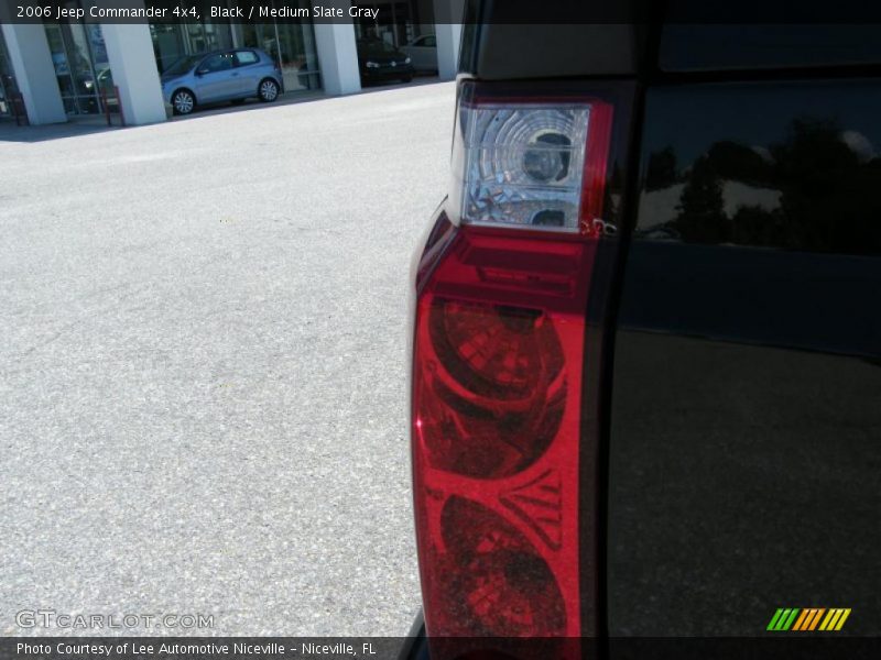 Black / Medium Slate Gray 2006 Jeep Commander 4x4