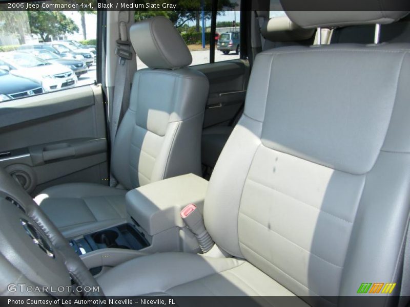 Black / Medium Slate Gray 2006 Jeep Commander 4x4