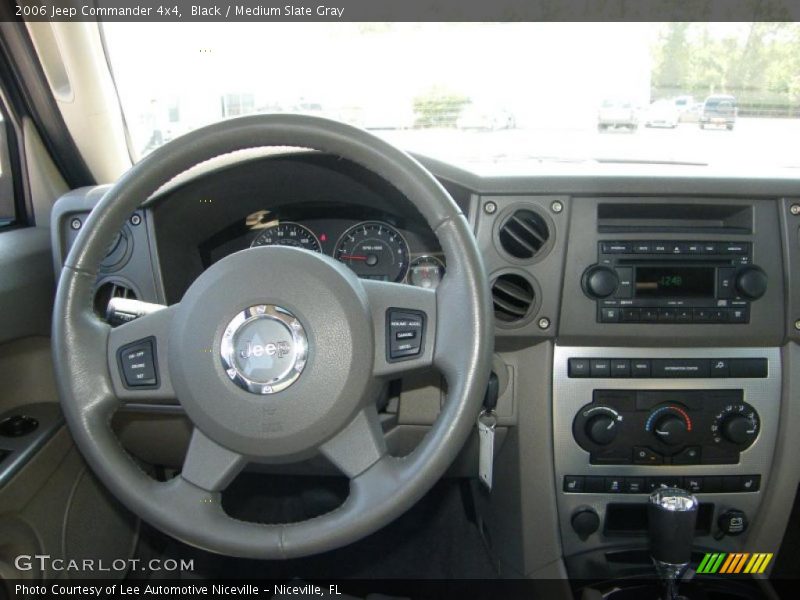 Black / Medium Slate Gray 2006 Jeep Commander 4x4