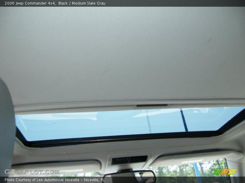 Black / Medium Slate Gray 2006 Jeep Commander 4x4