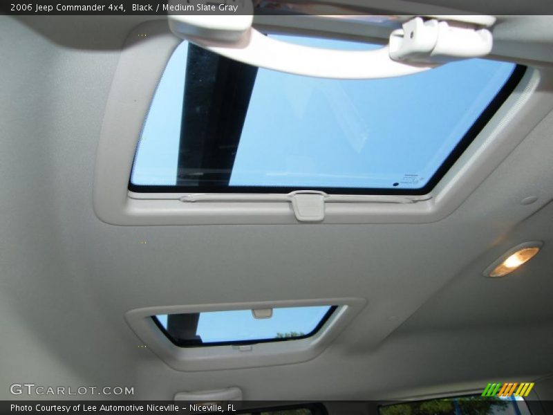 Black / Medium Slate Gray 2006 Jeep Commander 4x4