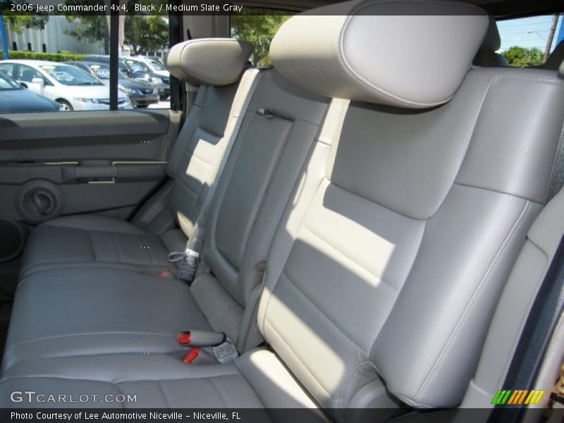 Black / Medium Slate Gray 2006 Jeep Commander 4x4
