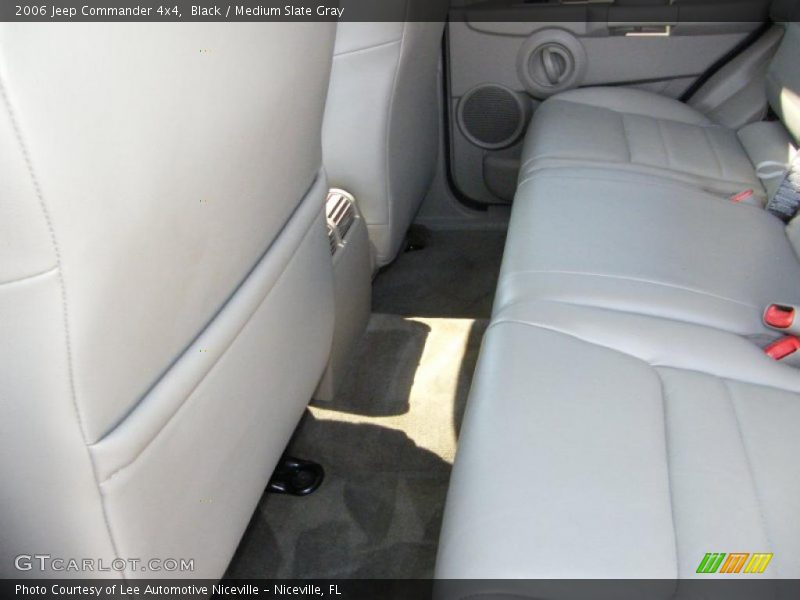 Black / Medium Slate Gray 2006 Jeep Commander 4x4