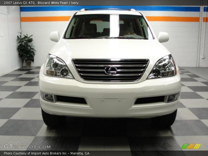 Blizzard White Pearl / Ivory 2007 Lexus GX 470