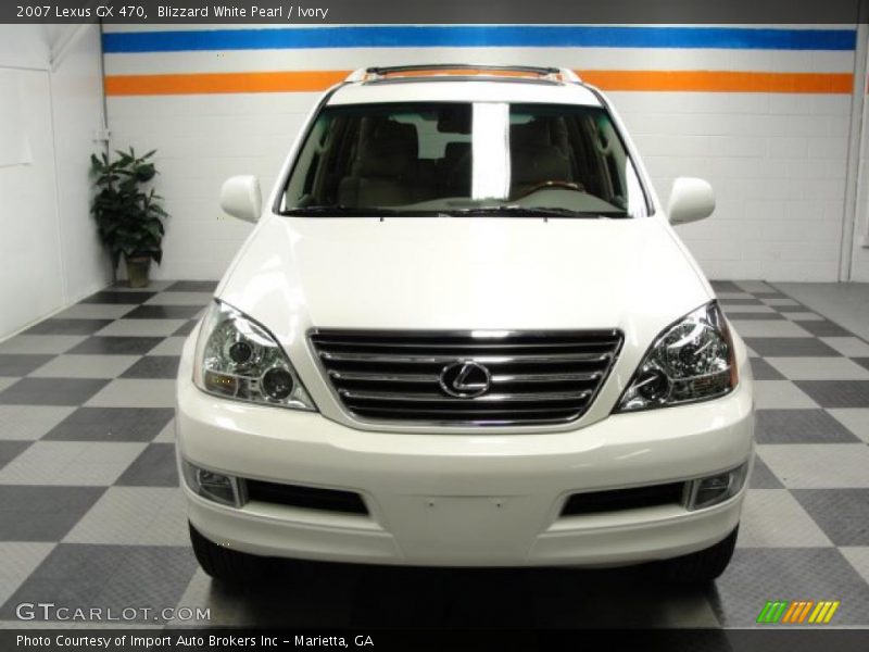 Blizzard White Pearl / Ivory 2007 Lexus GX 470