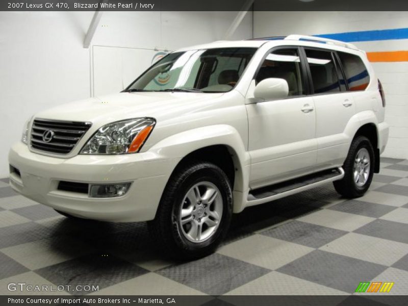 Blizzard White Pearl / Ivory 2007 Lexus GX 470